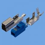 KLS1-148 B Male Solder USB 3.0 کانکتور